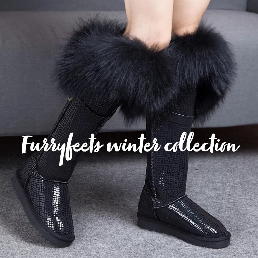Women fur boots
